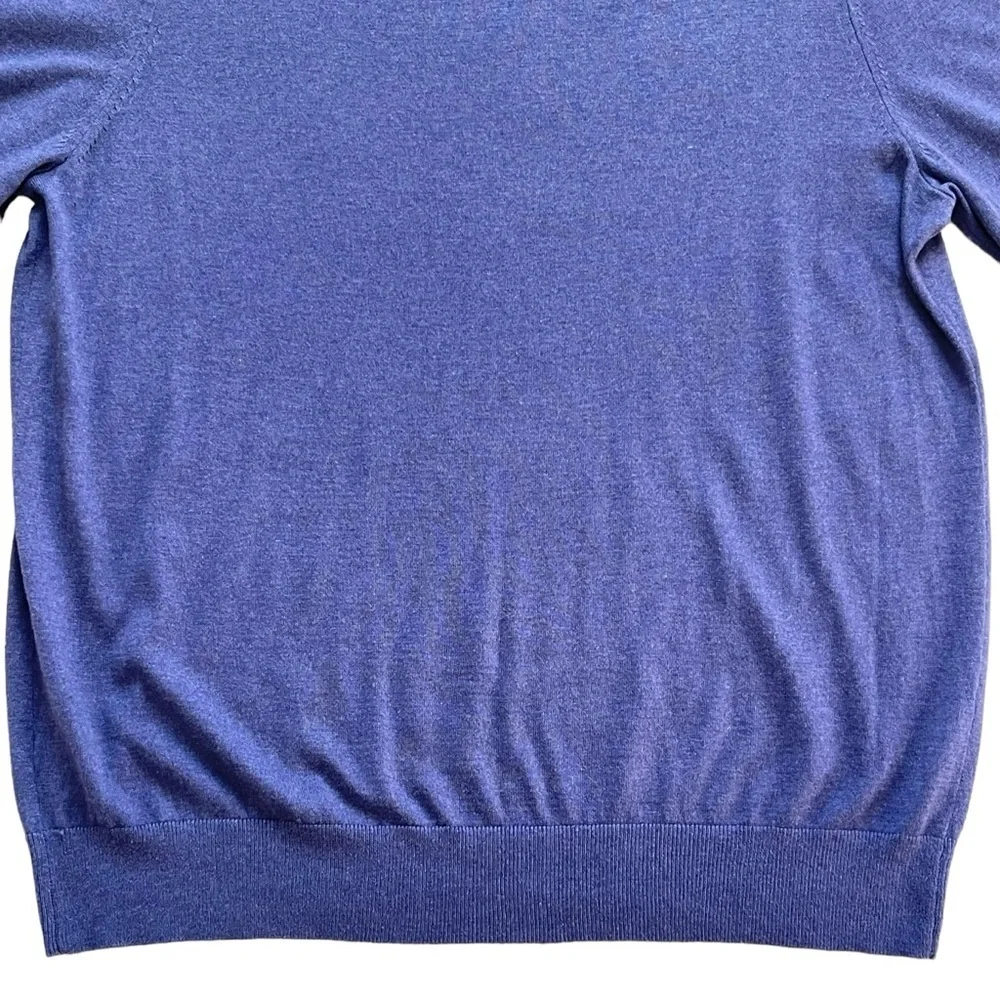 Banana Republic Luxury Blend Silk Cashmere Blend V-Neck Sweater Men’s Size XL